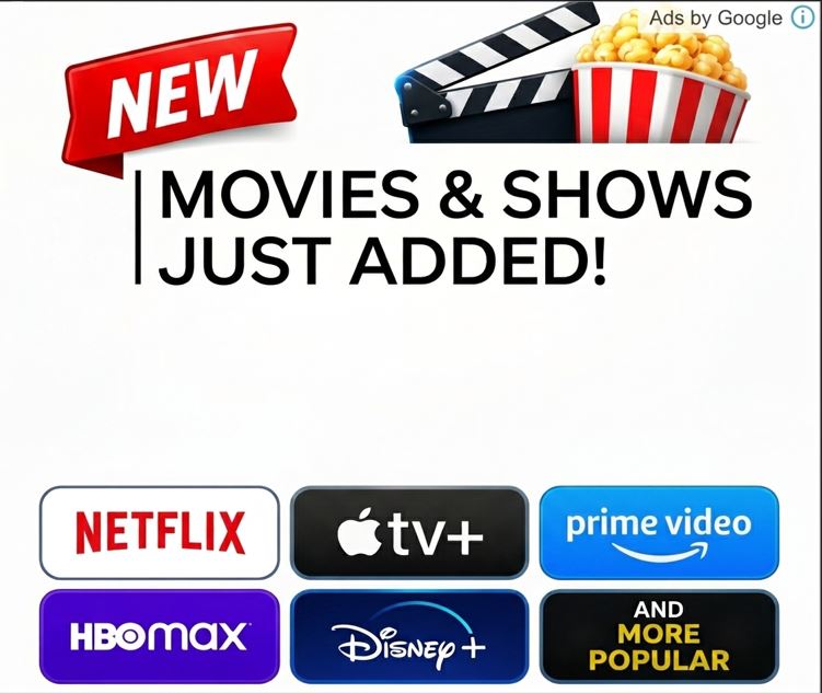 New Movies and Shows Streaming Now
